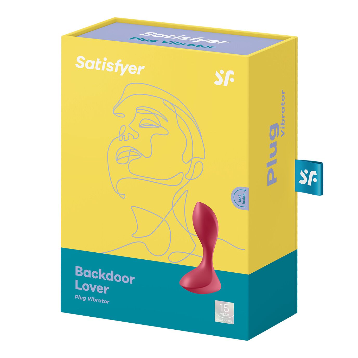 Анальна вібропробка Satisfyer Backdoor Lover Red з 12 режимами