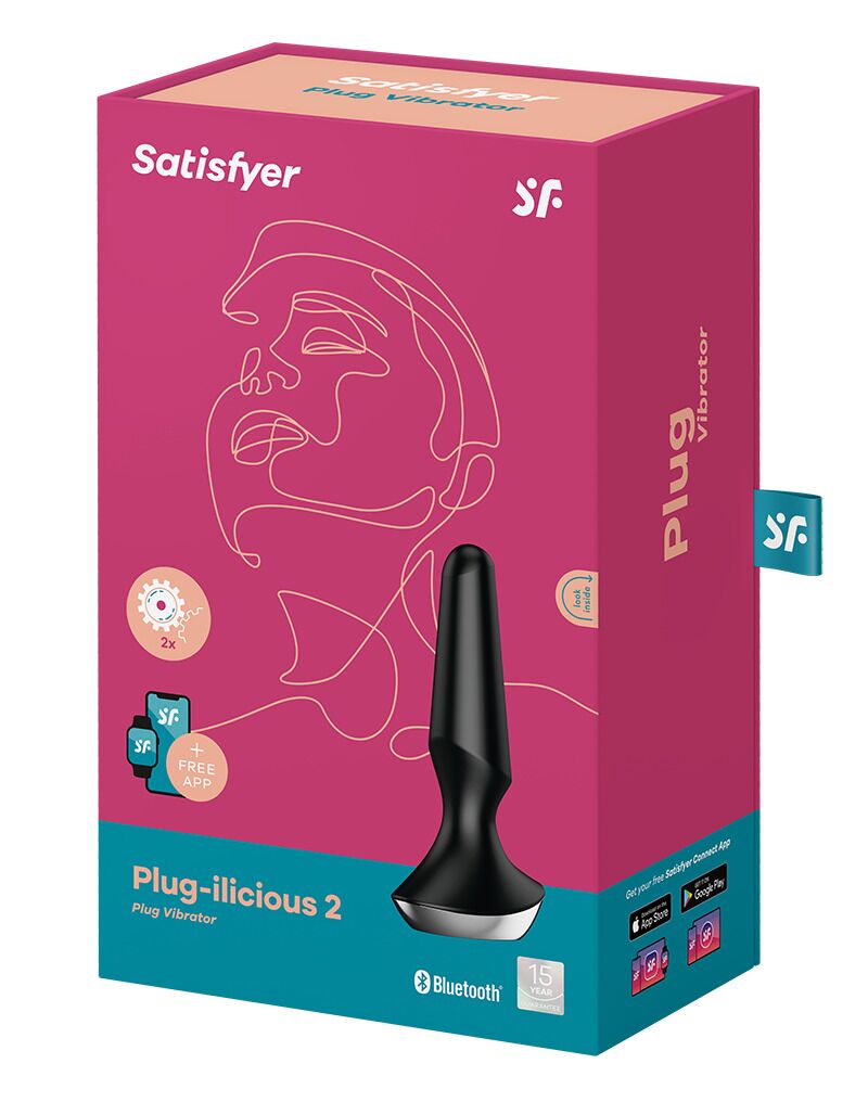 Satisfyer Plug-ilicious 2 Black: Інноваційний інтимний аксесуар