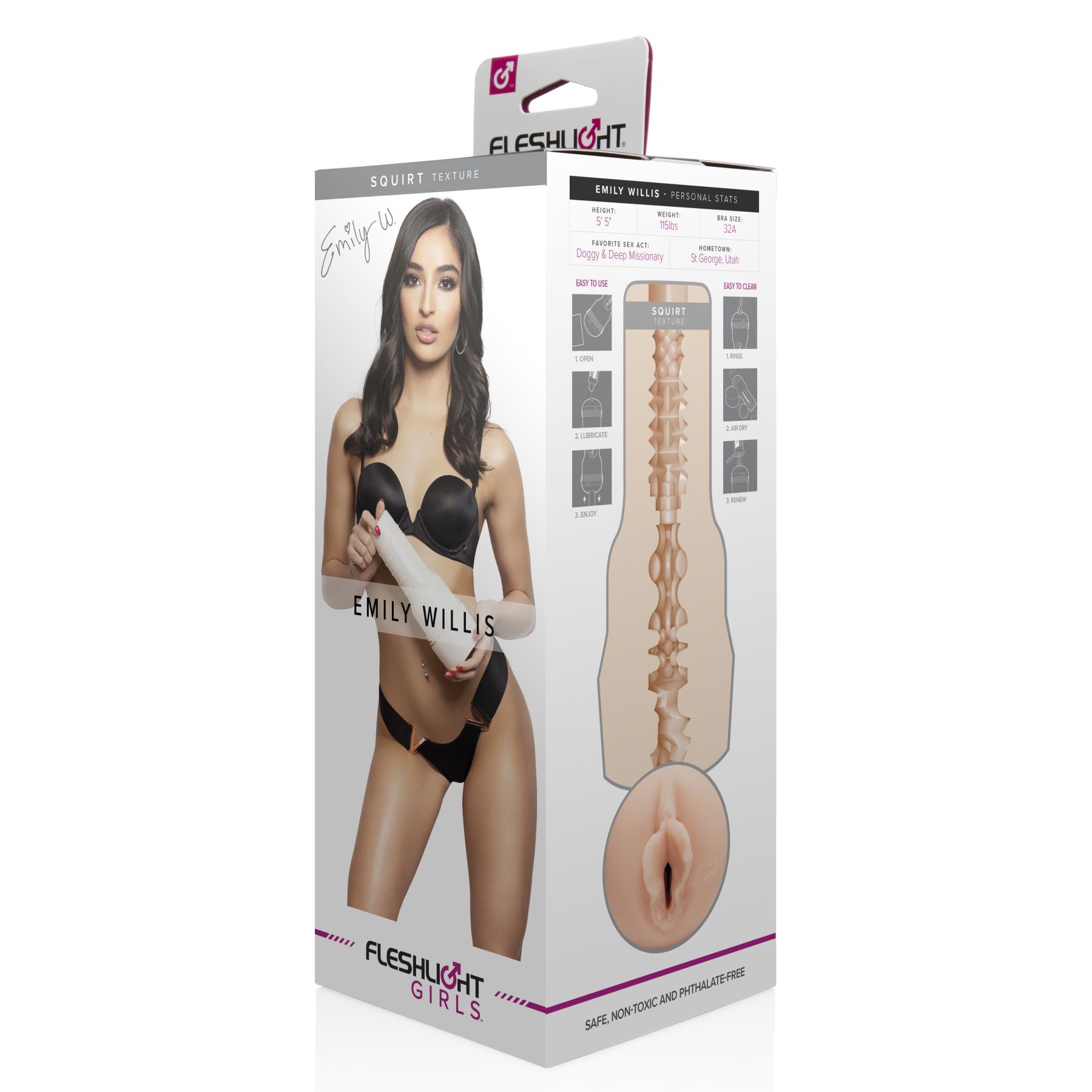 Fleshlight Girls: Emily Willis - Реалістичний Мастурбатор