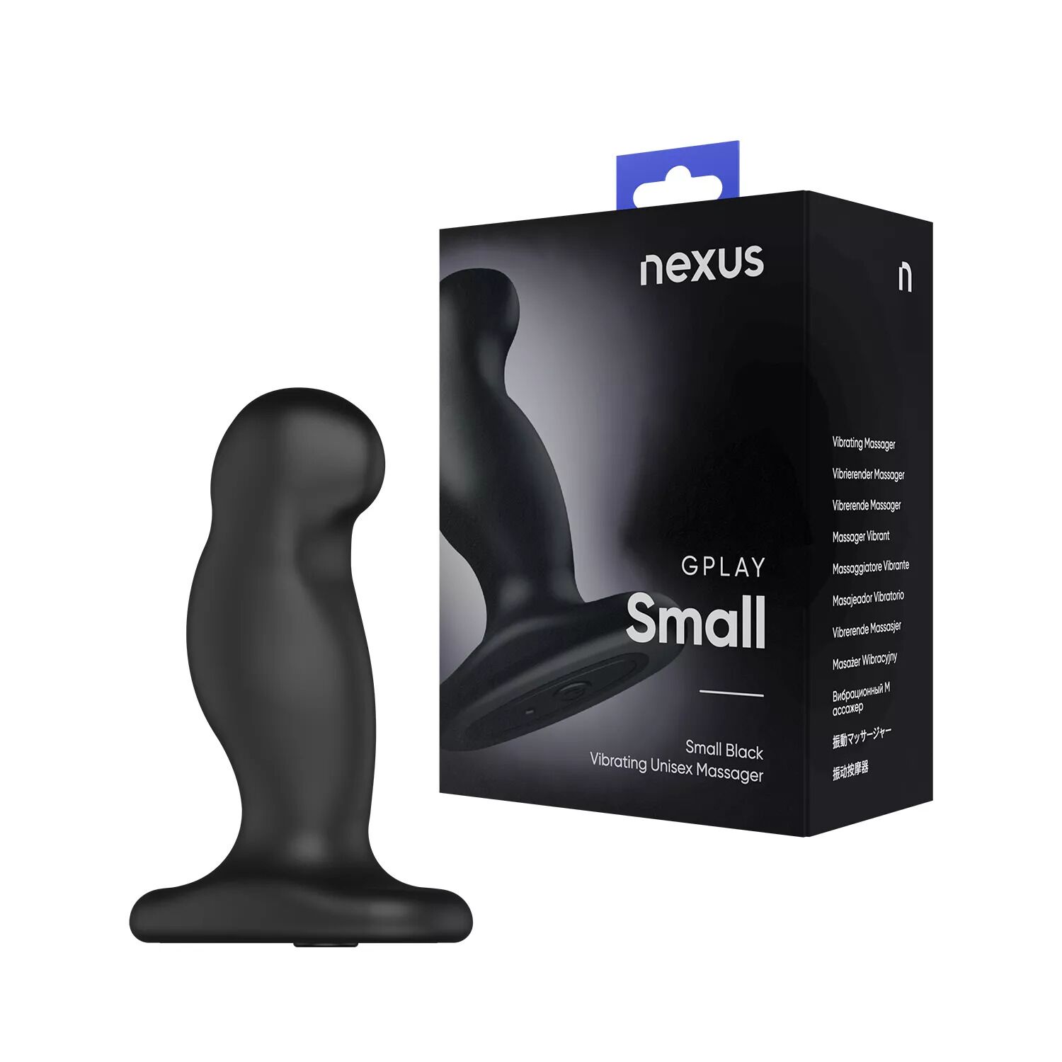 Вібромасажер Nexus G-Play Plus S Black, діаметр 2,3 см, перезаряджуваний