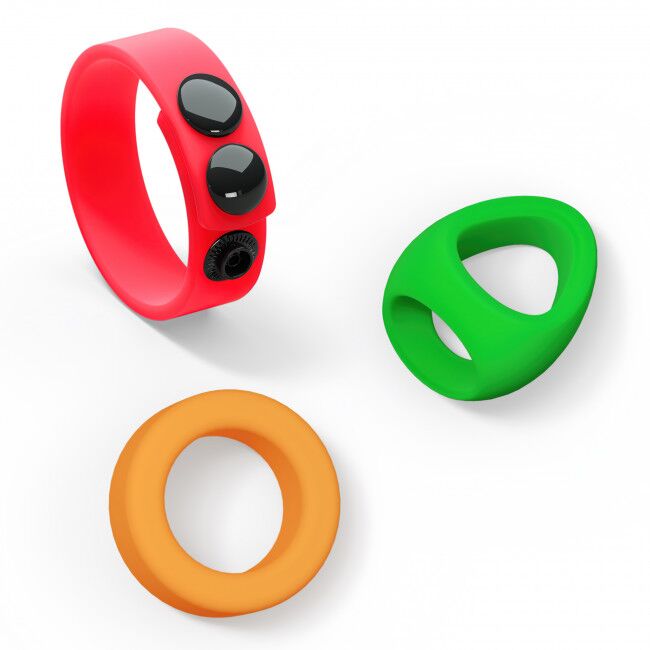 Набір яскравих інтимних аксесуарів Love to Love NEON RING KIT