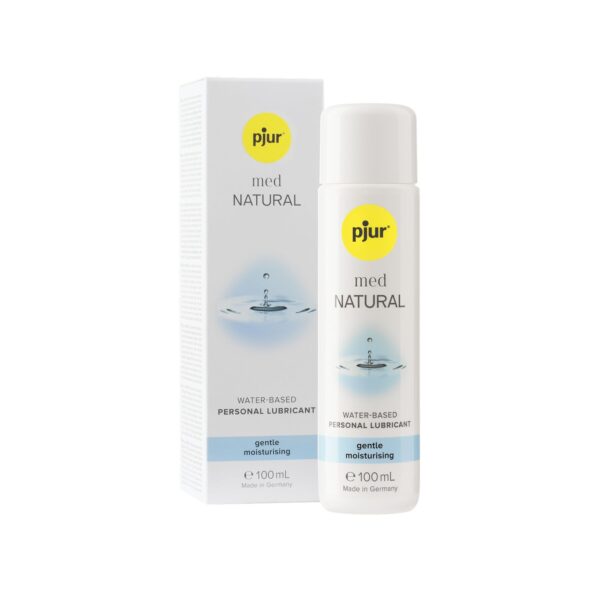 Лубрикант на водній основі pjur MED Natural glide 100 мл спеціально для сухої та чутливої ​​шкіри - Зображення 4