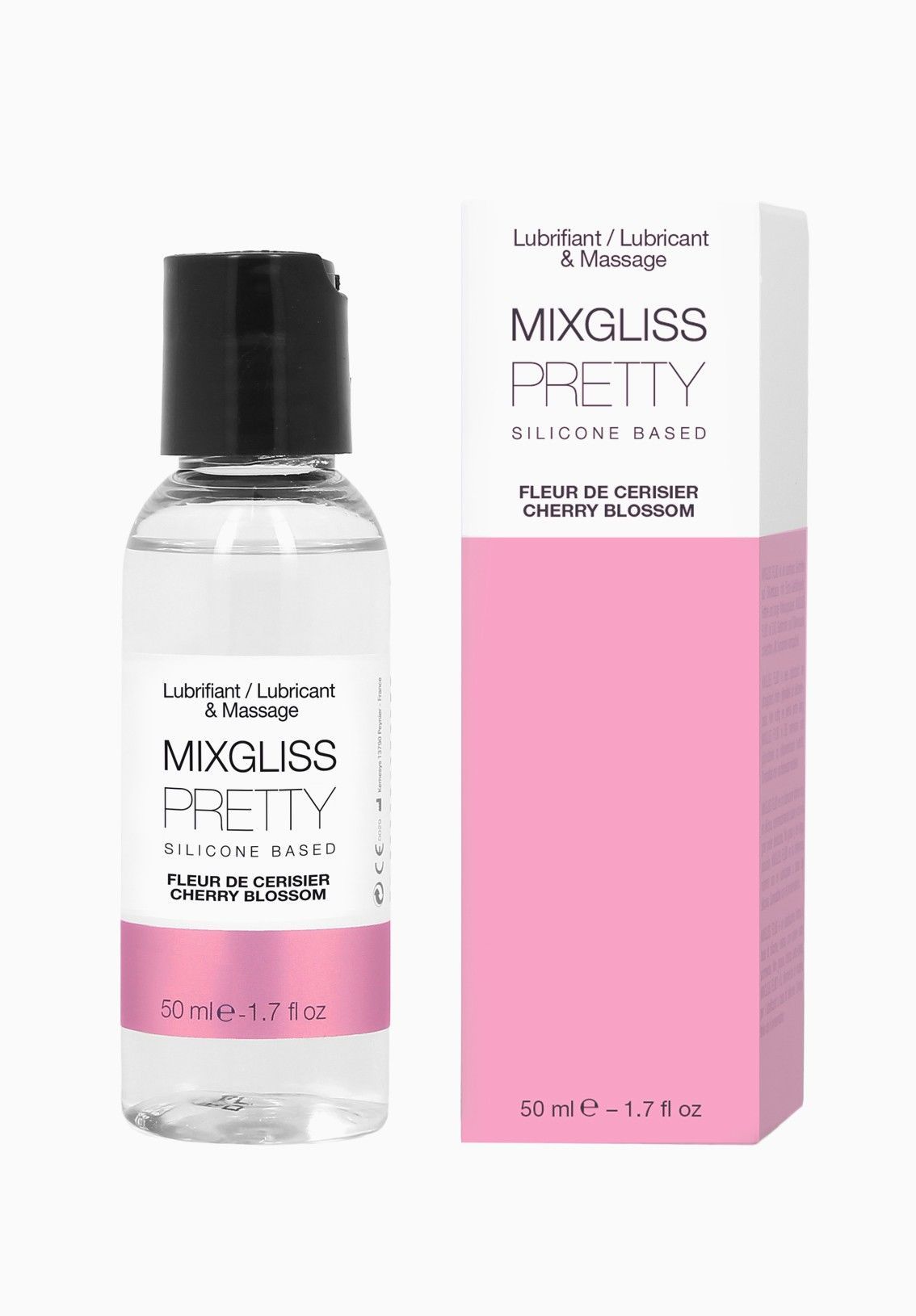 Силіконовий лубрикант MixGliss PRETTY, 50 мл, аромат вишні - Зображення 2