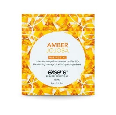Пробник масажної олії EXSENS Amber Jojoba 3мл - Зображення 2