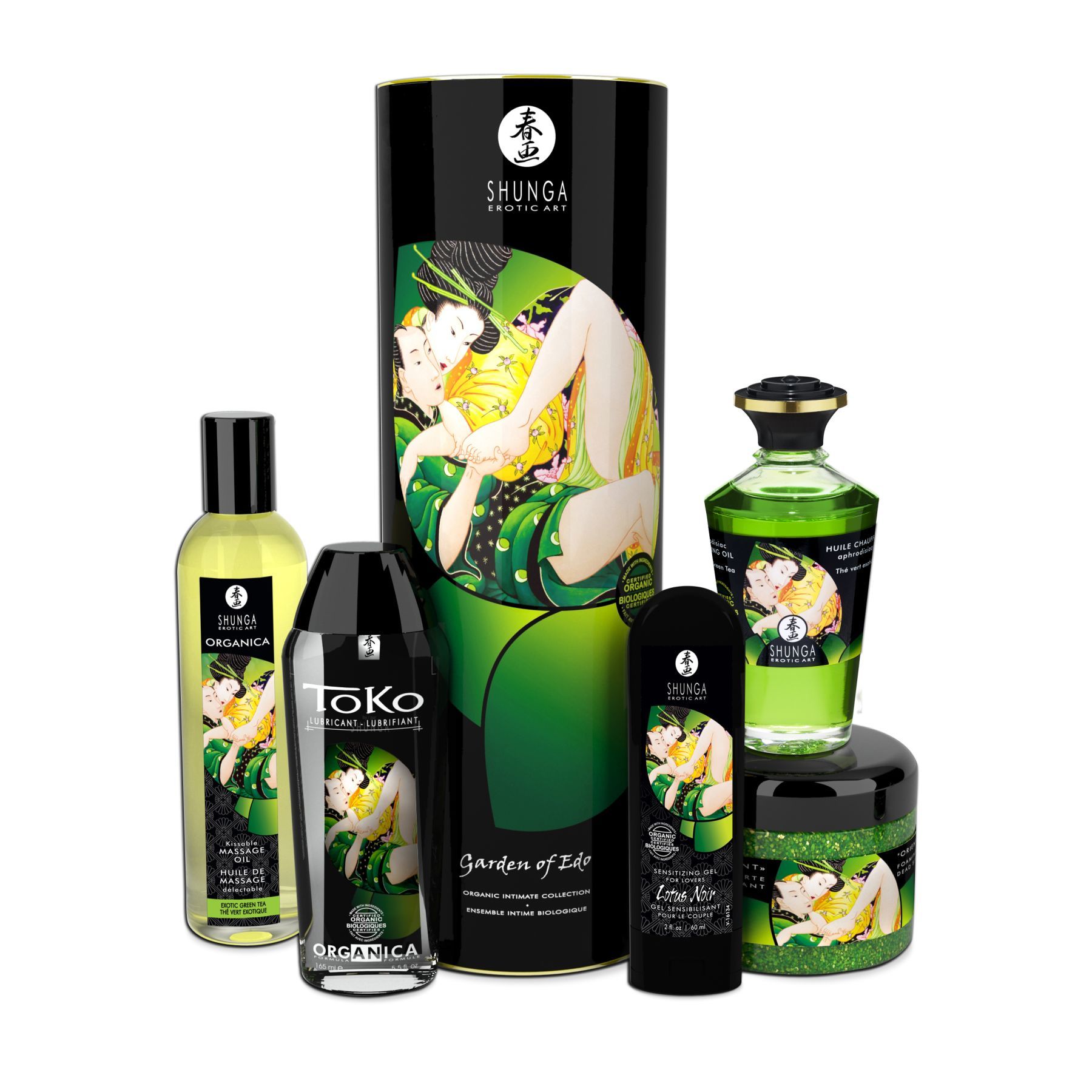 Подарунковий набір Shunga GARDEN OF EDO Organic: розслаблювальний аромат зеленого чаю - Зображення 2