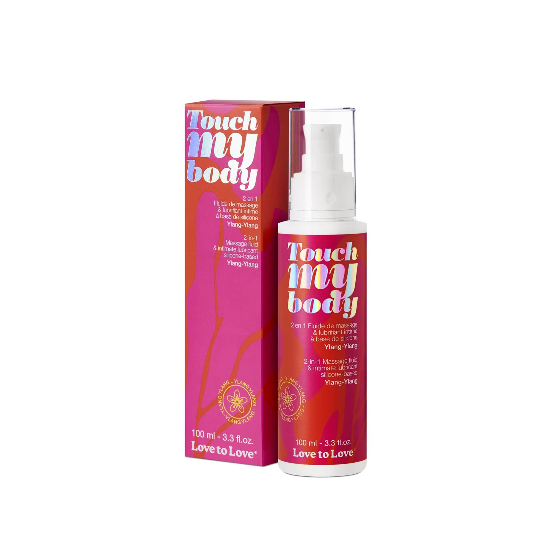 Масажний гель і лубрикант 2в1 Love To Love TOUCH MY BODY Ylang-Ylang