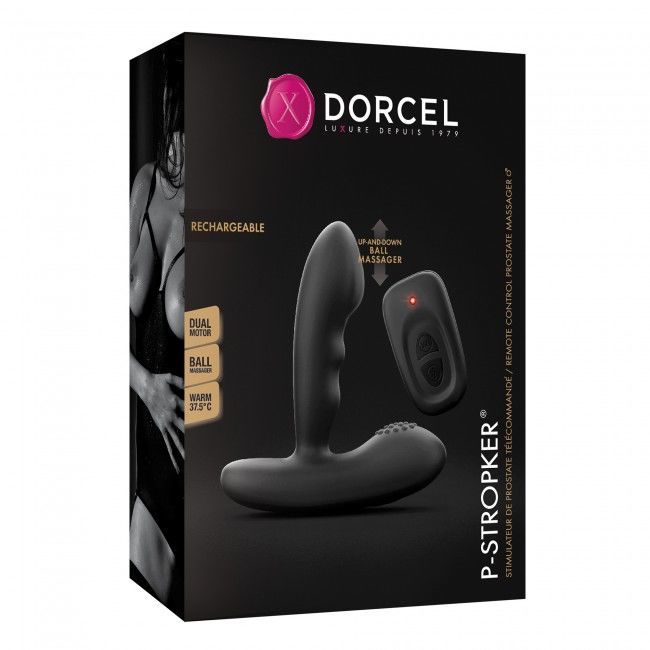 Масажер простати Dorcel P-Stroker з підігрівом і пультом ДК