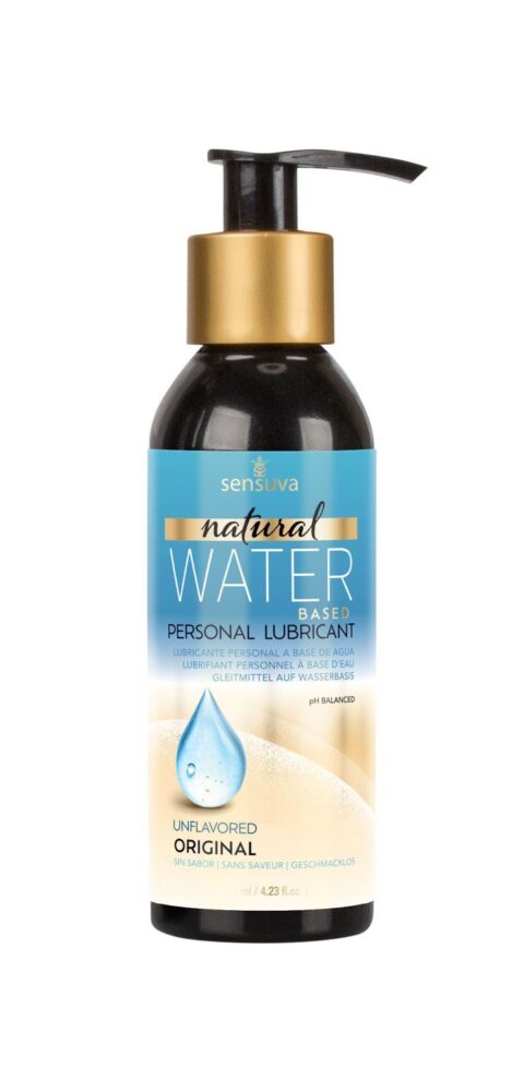 Лубрикант на водній основі Sensuva Natural Water-Based (125 мл), без гліцерину та парабенів