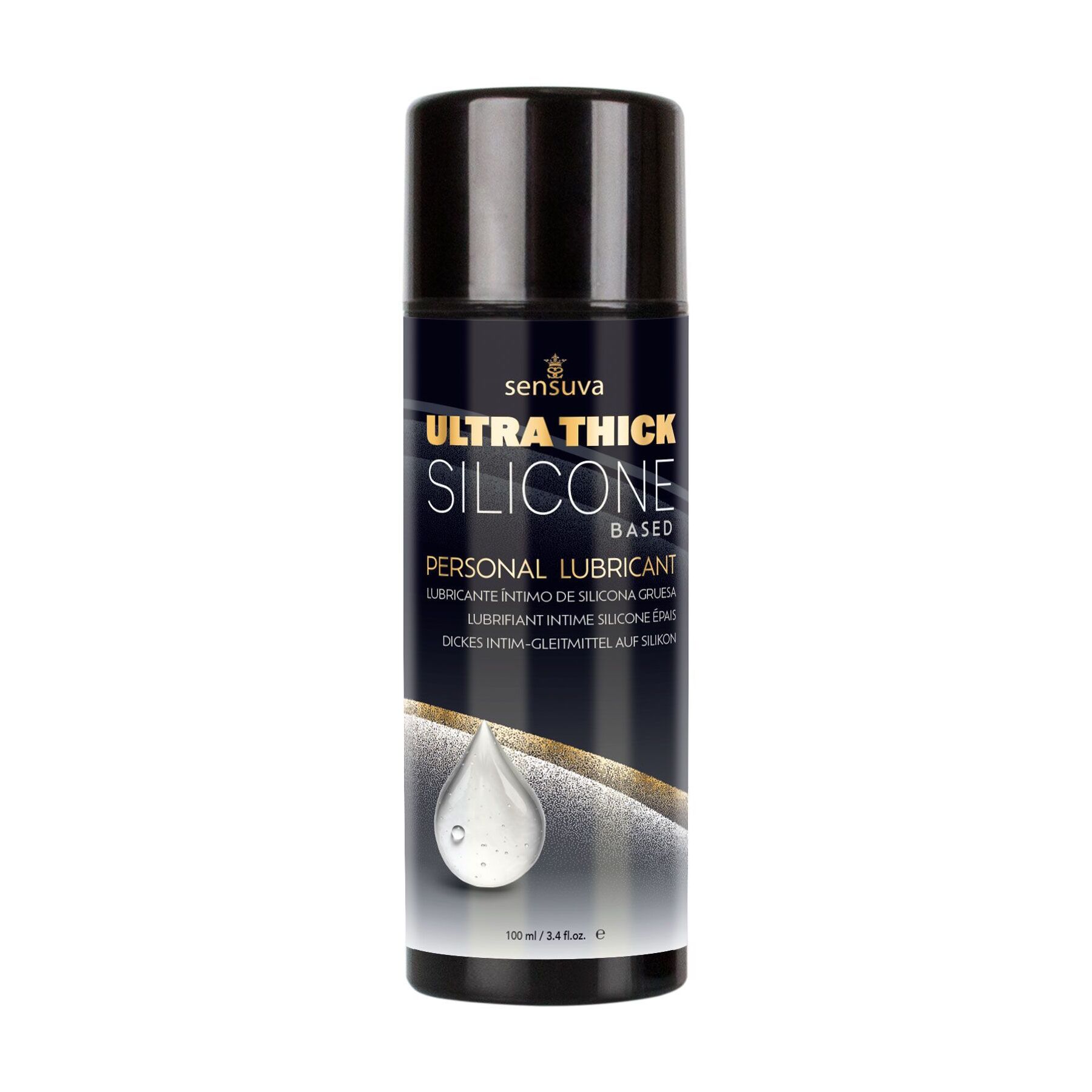 Густа силіконова змазка Sensuva UltraThick Silicone (100 мл) без гліцерину, парабенів і ментолу - Зображення 2