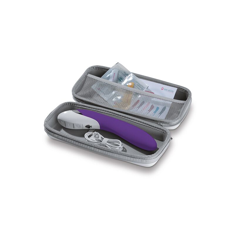 Медичний силіконовий вібратор Mystim Sassy Simon Purple
