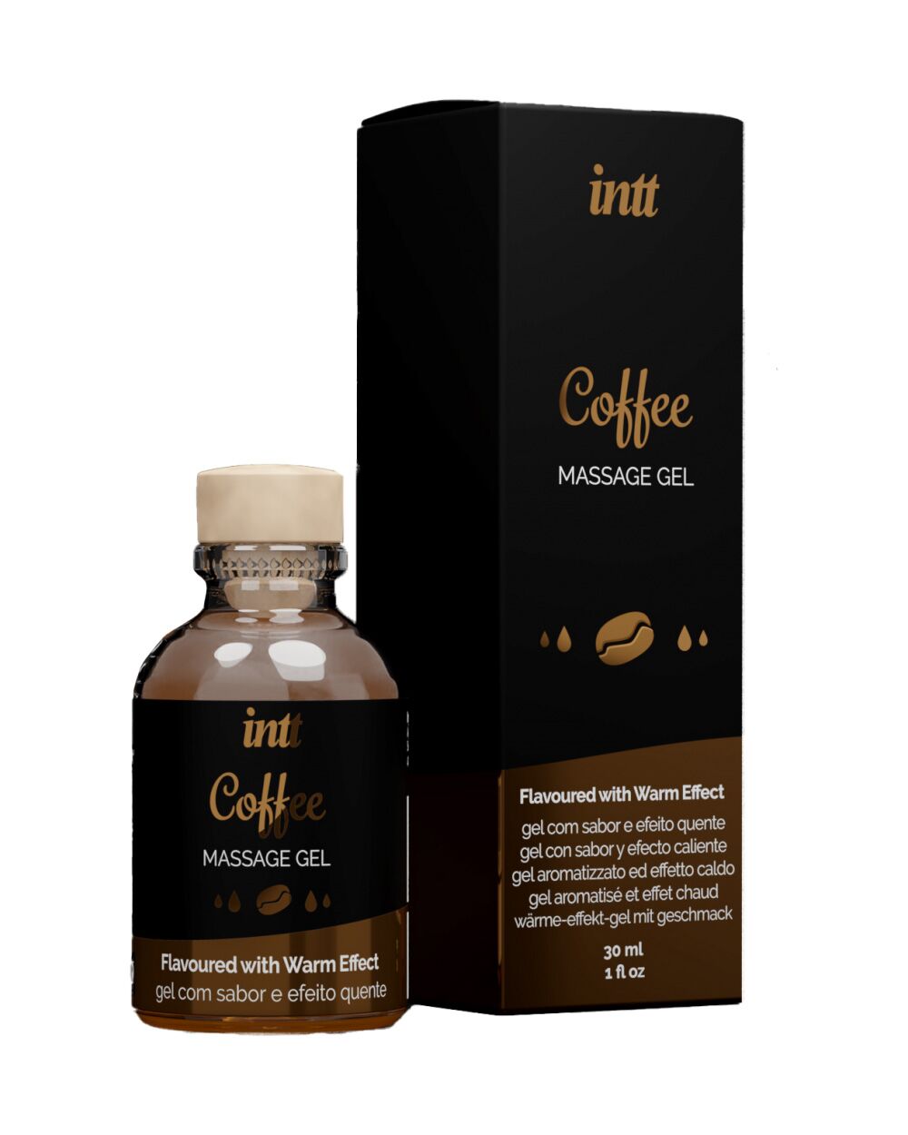 Масажний гель Intt Coffee для інтимних зон, 30 мл