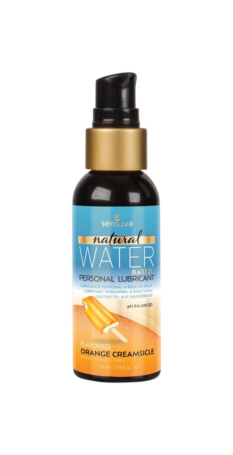 Змазка Sensuva Natural Water-Based Orange Creamsicle 57 мл - Зображення 2