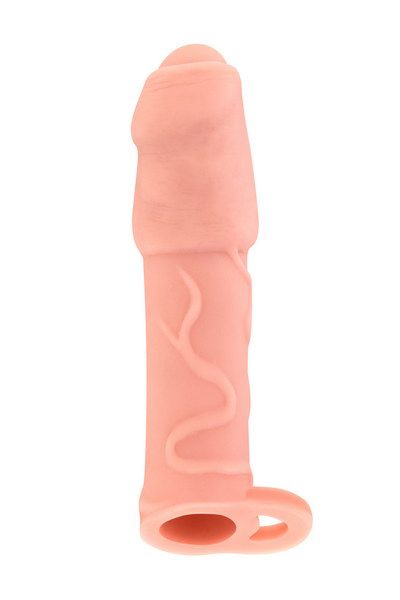 Насадка Real Body Extender DICKY з кільцем для комфорту