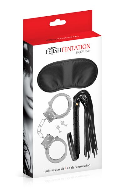 Набір BDSM-аксесуарів Fetish Tentation Submission Kit для комфортних експериментів