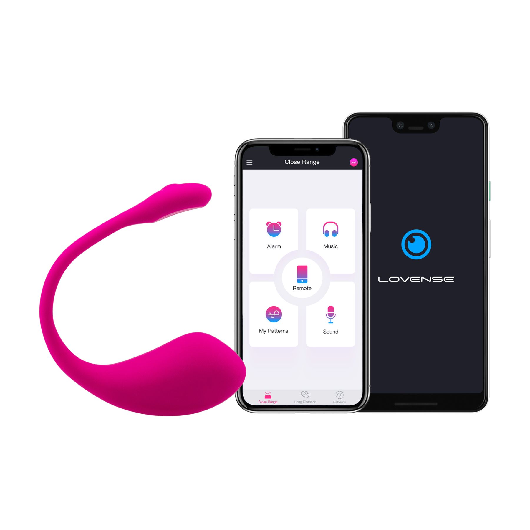 Смарт-віброяйце Lovense Lush 2 з Bluetooth керуванням