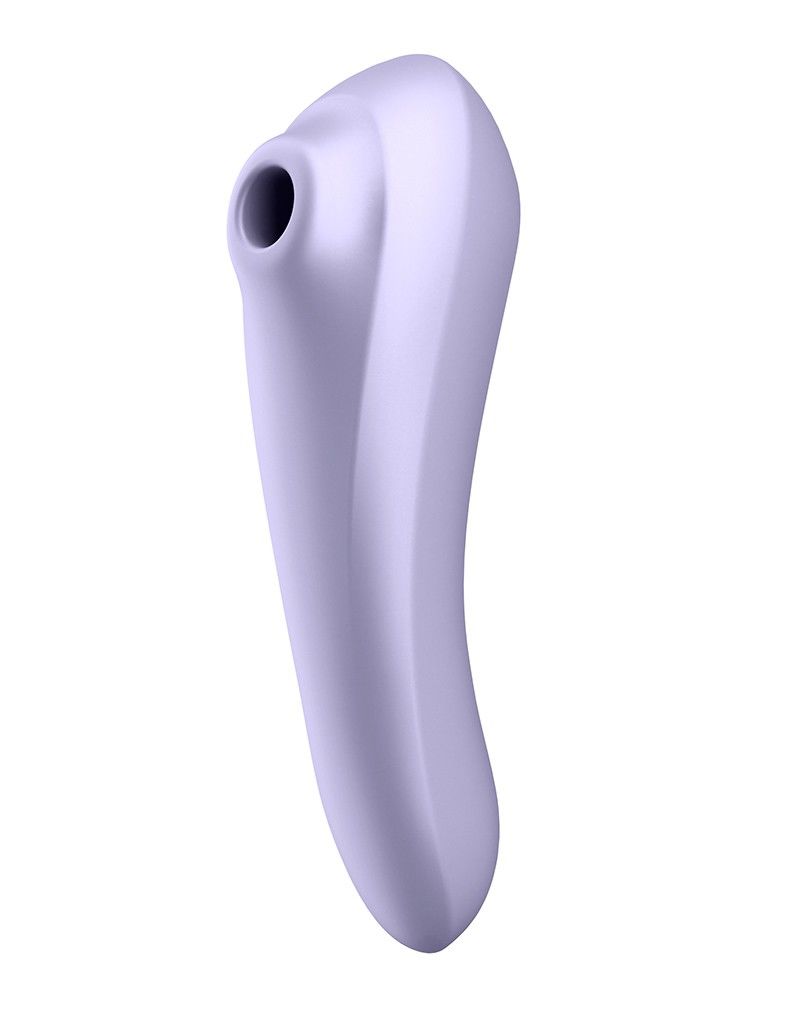 Смарт-вібратор 2в1 Satisfyer Dual Pleasure, лавандовий