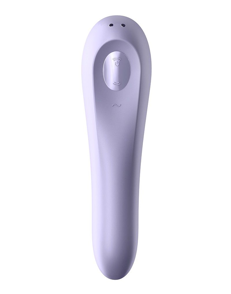 Смарт-вібратор 2в1 Satisfyer Dual Pleasure, лавандовий