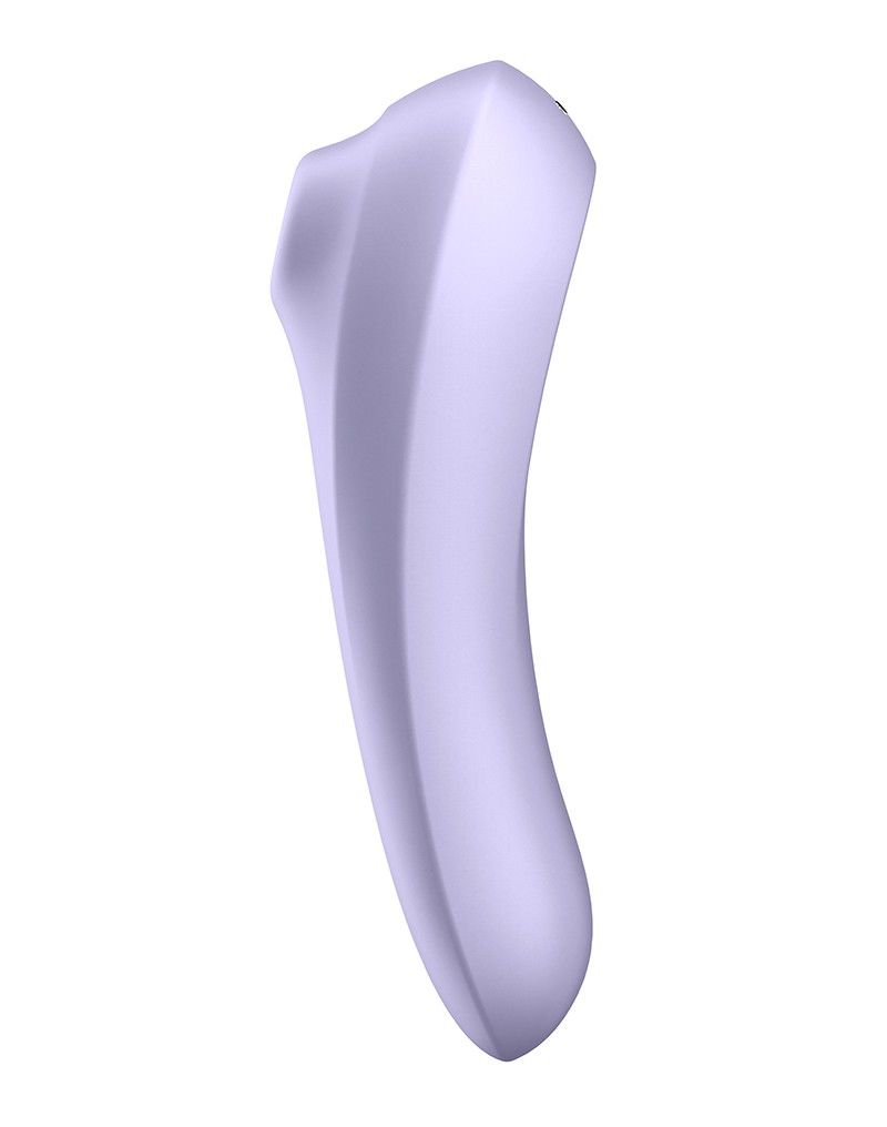 Смарт-вібратор 2в1 Satisfyer Dual Pleasure, лавандовий