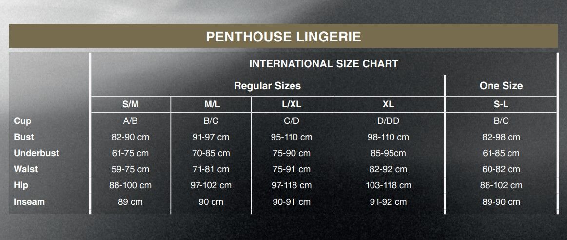 Бодістокінг з квітковим візерунком та панчохами Penthouse S/L