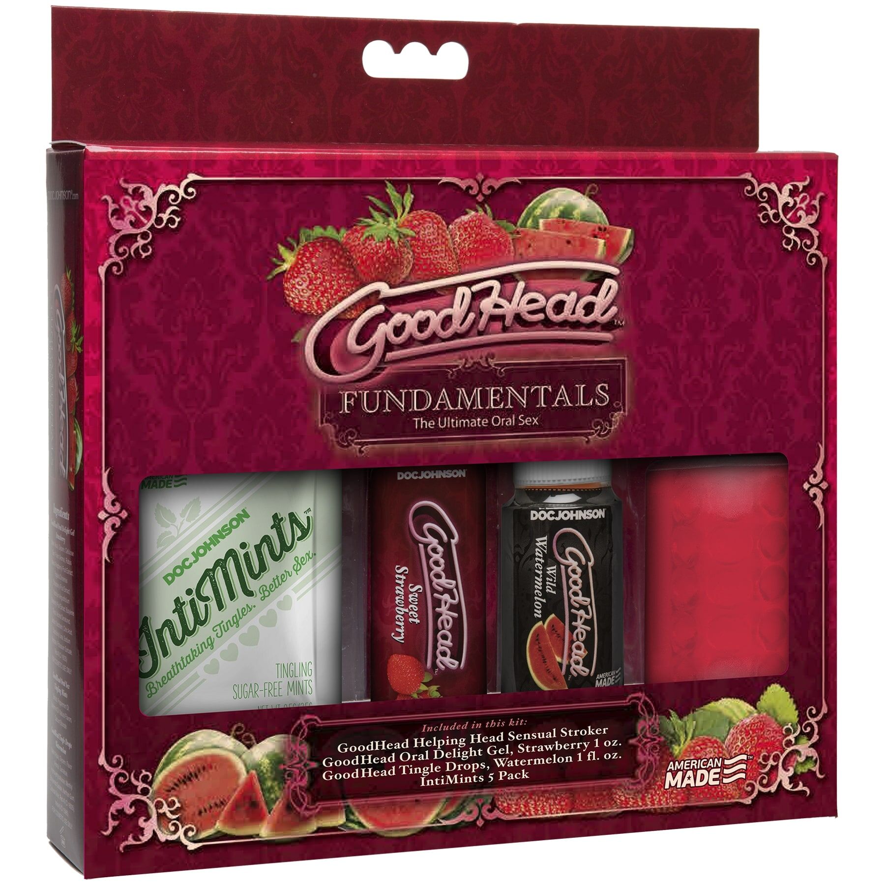 Набір Doc Johnson GoodHead Fundamentals Kit для інтимного догляду