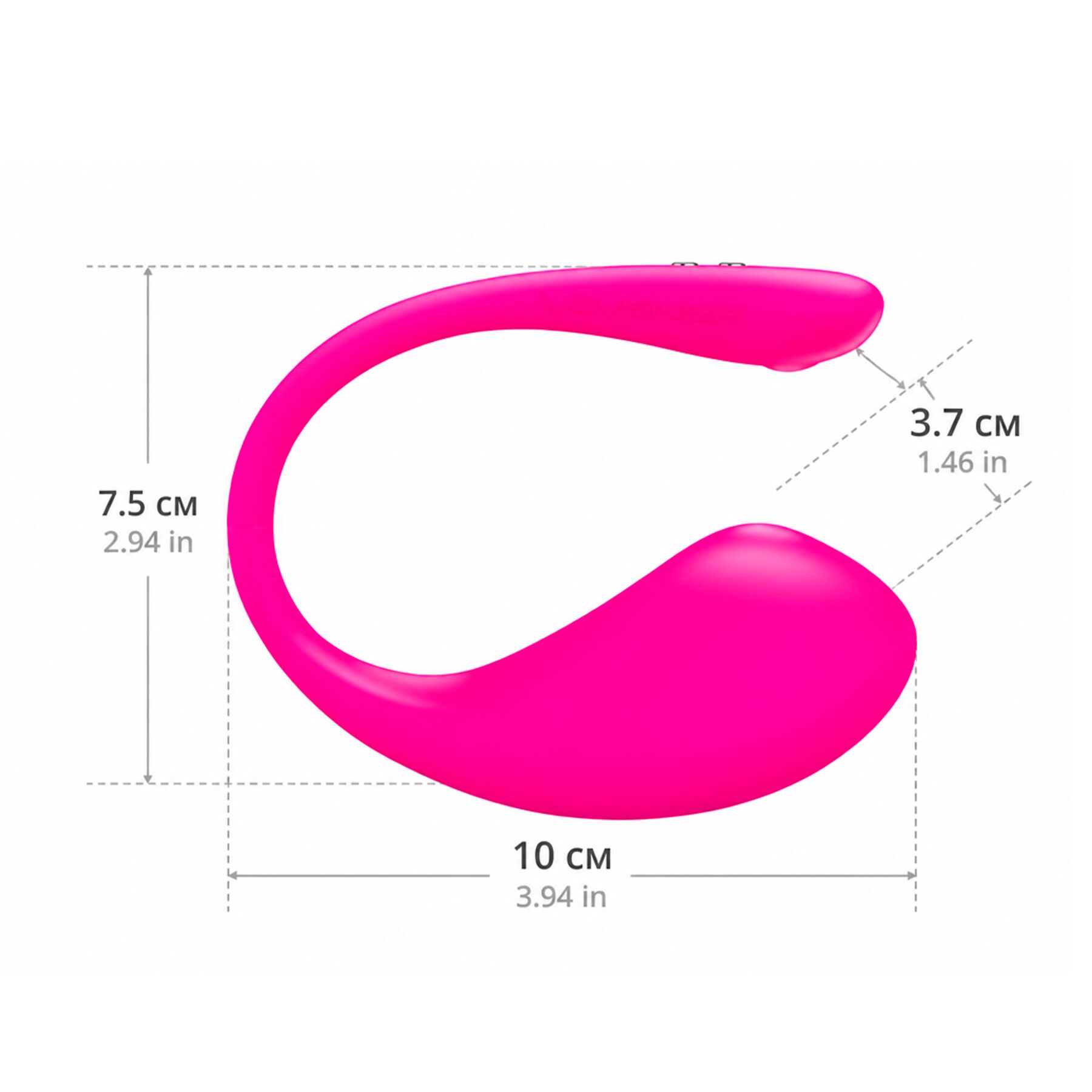 Смарт-віброяйце Lovense Lush 3 з Bluetooth управлінням