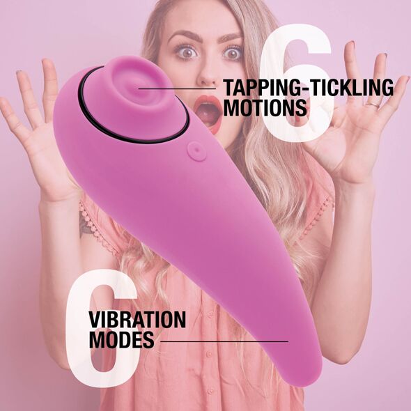 Пульсатор для клітора та вібратор FeelzToys Pink