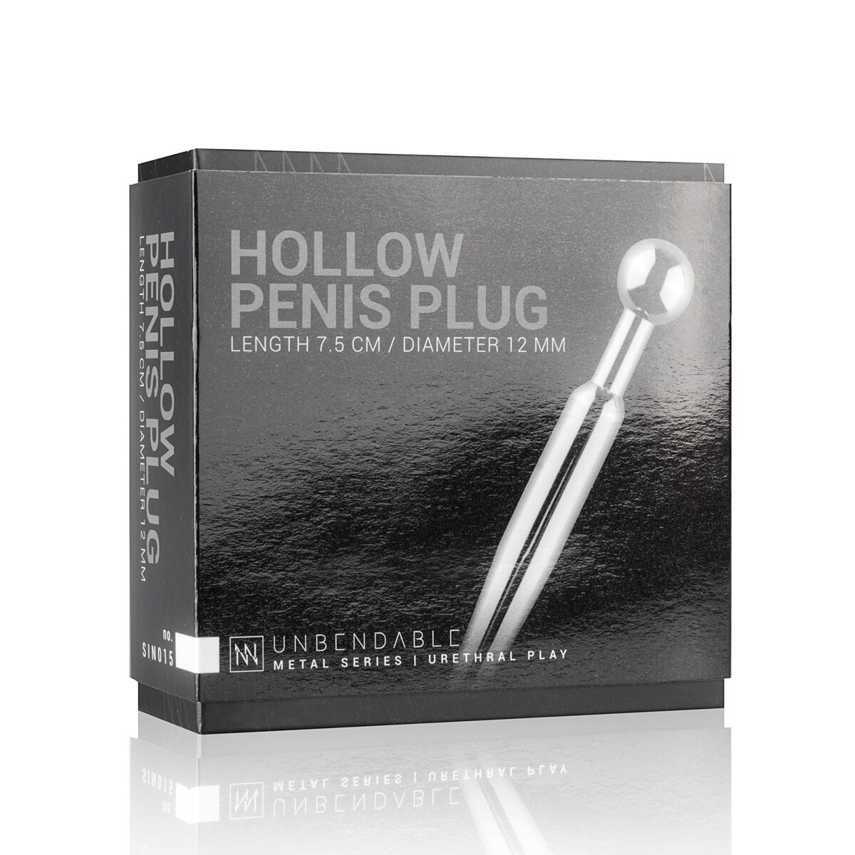 Уретральний стимулятор Sinner Gear Unbendable, 7.5см, діам.12мм