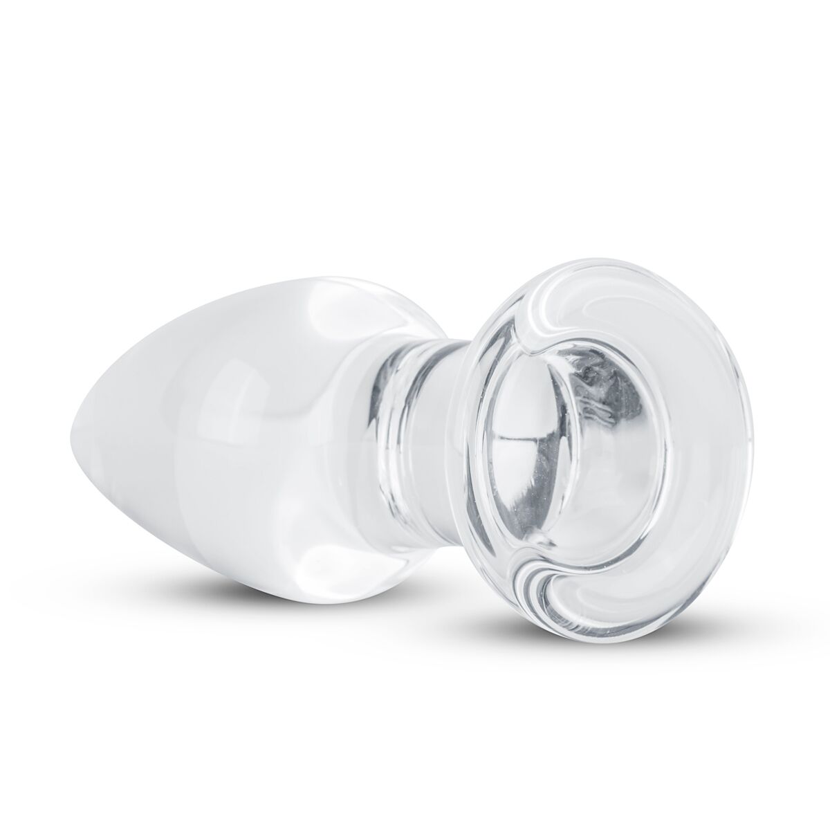 Скляна анальна пробка Gildo Glass Buttplug No. 24 – прозоре задоволення