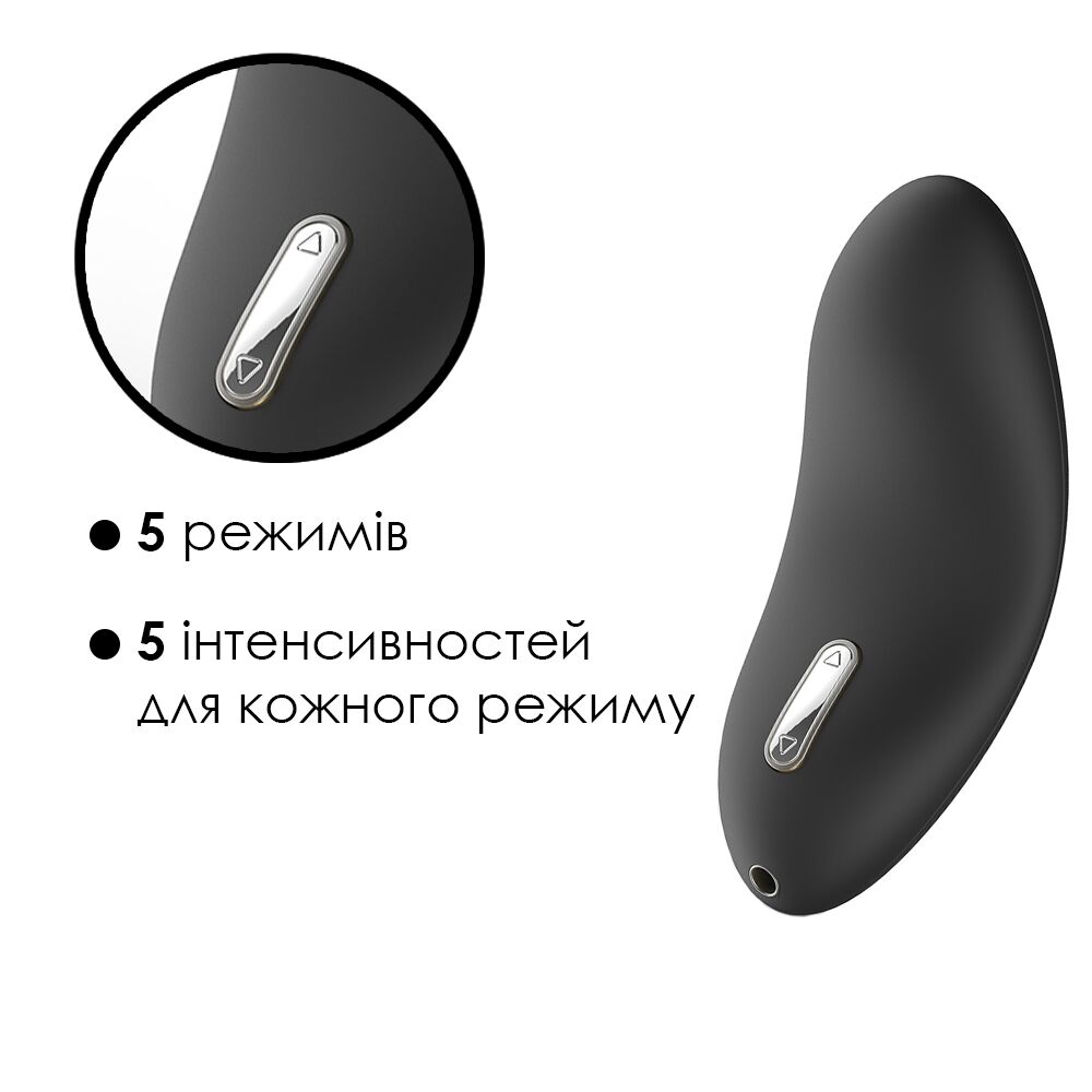 Кліторальний вібратор Svakom Echo Black