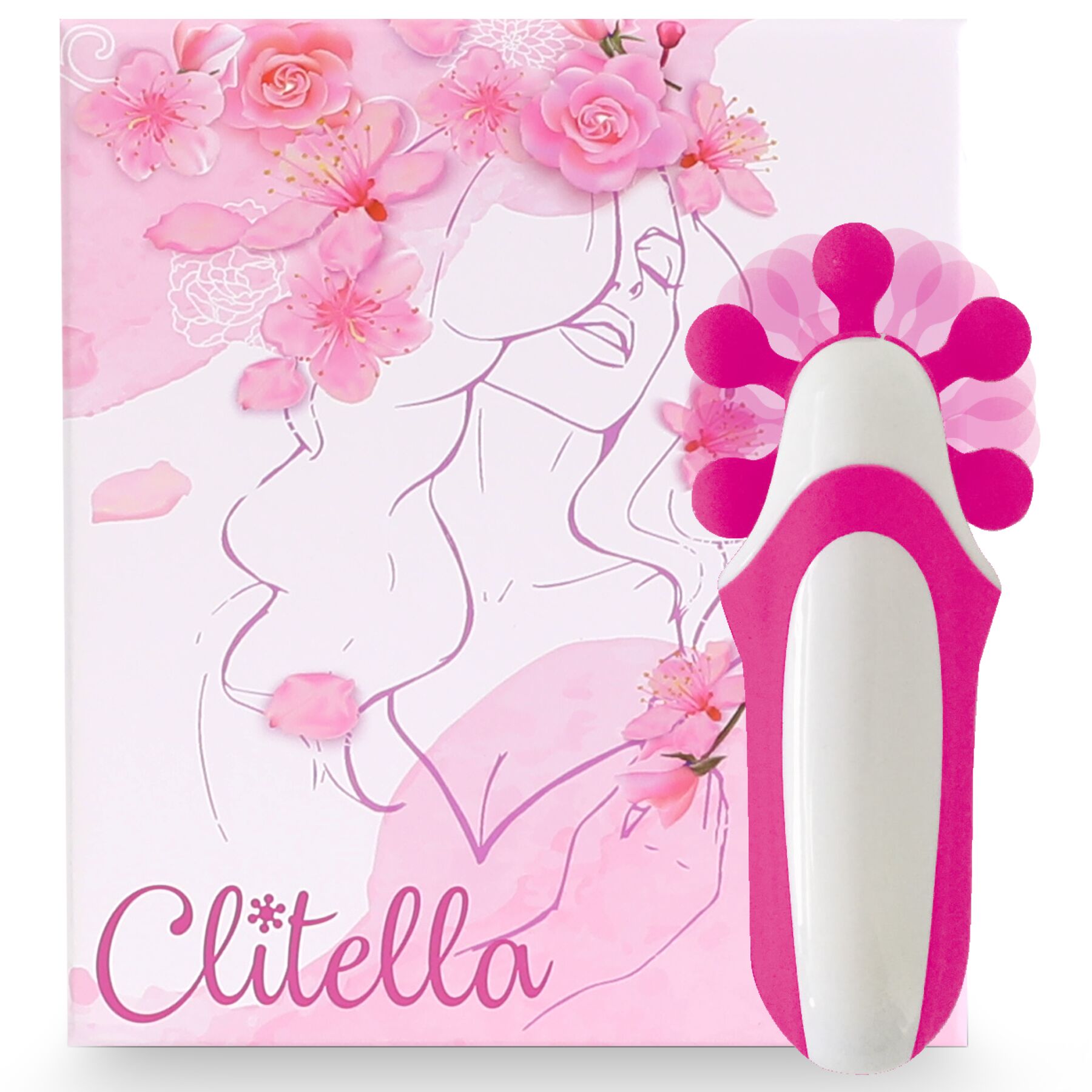 FeelzToys Clitella Oral Clitoral Stimulator - Pink