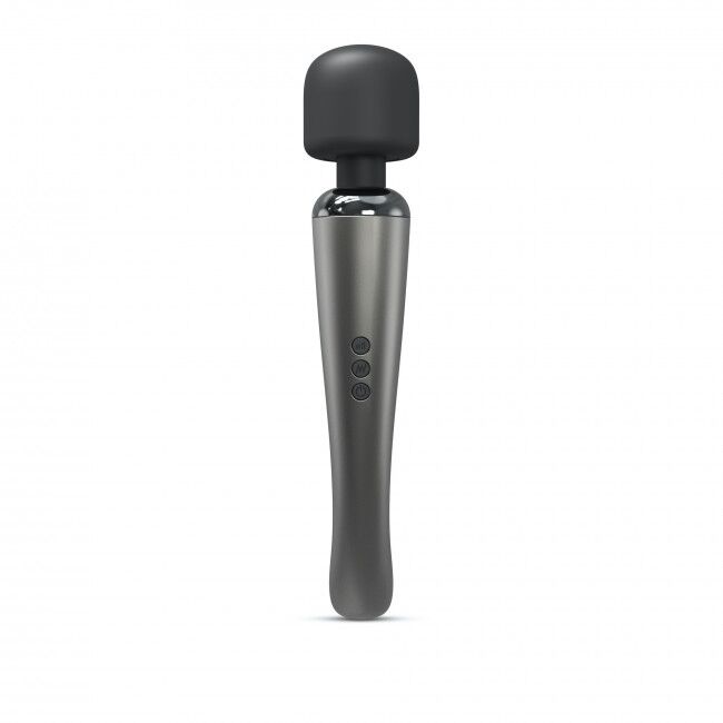Вібромасажер Dorcel Megawand Chrome Silver, 160 режимів