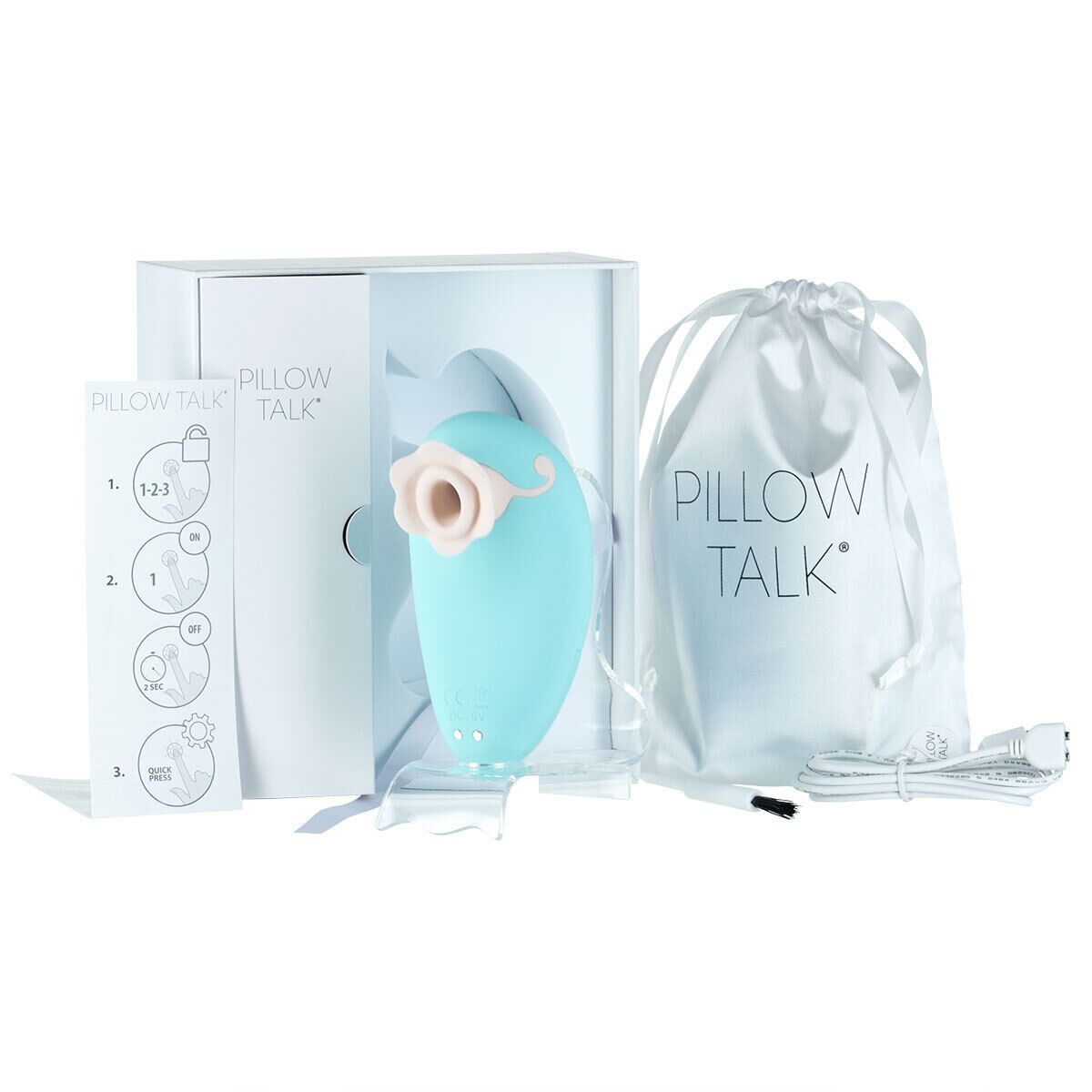 Вакуумний стимулятор Pillow Talk Dreamy з кристалом Swarovski
