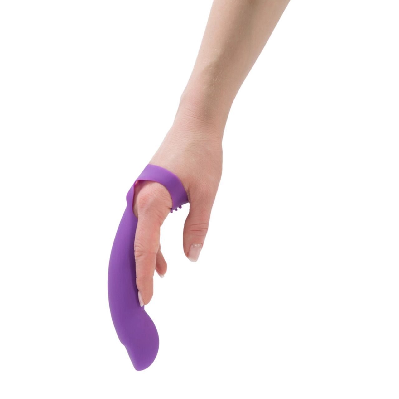 Насадка на палець Simple&True Extra Touch, фіолетова, 15.2 см
