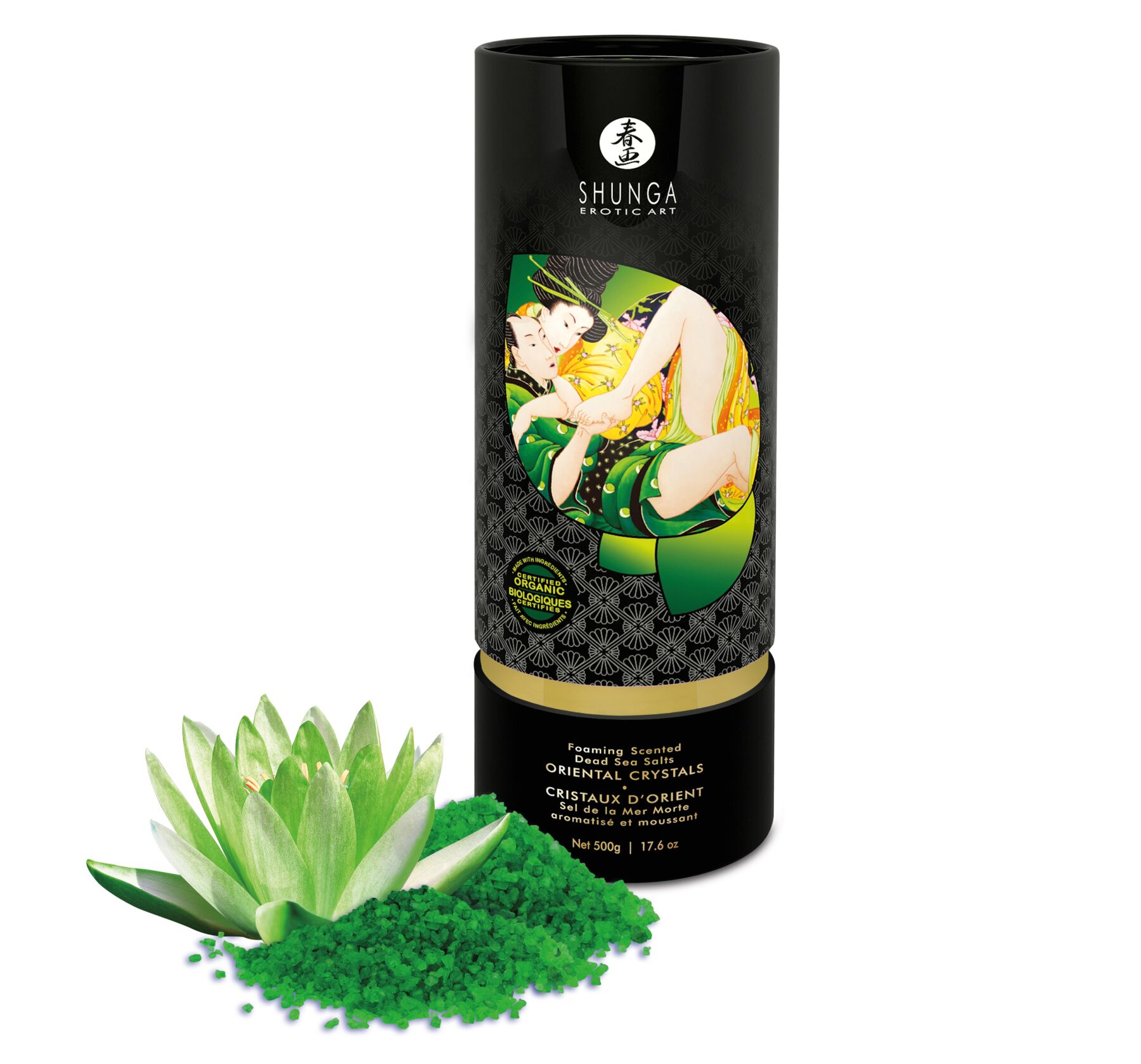 Сіль для ванни Shunga Lotus Flower ORGANIC, 500 г