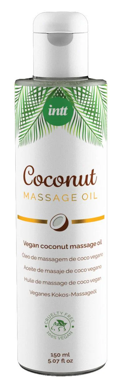 Масажна олія Intt Coconut Vegan, 150 мл - натуральний догляд - Зображення 2