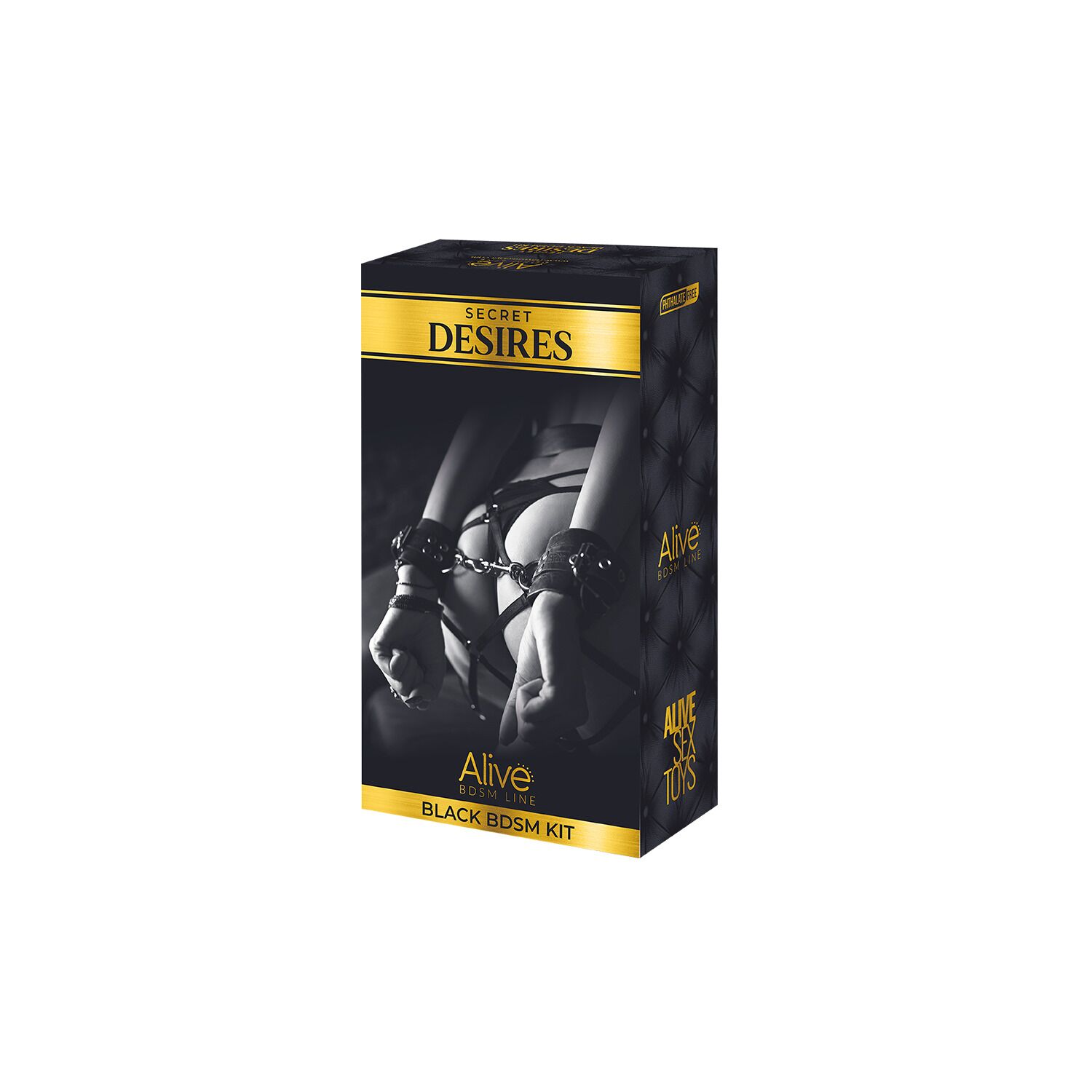 Набір БДСМ-аксесуарів Alive Secret Desires Black Kit (8 шт)