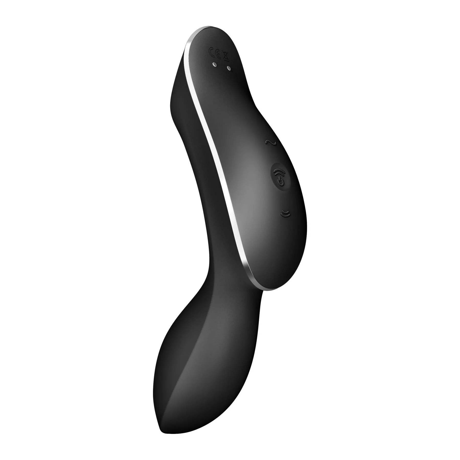 Вакуумний стимулятор з вібрацією Satisfyer Curvy Trinity 2 Black - Зображення 9