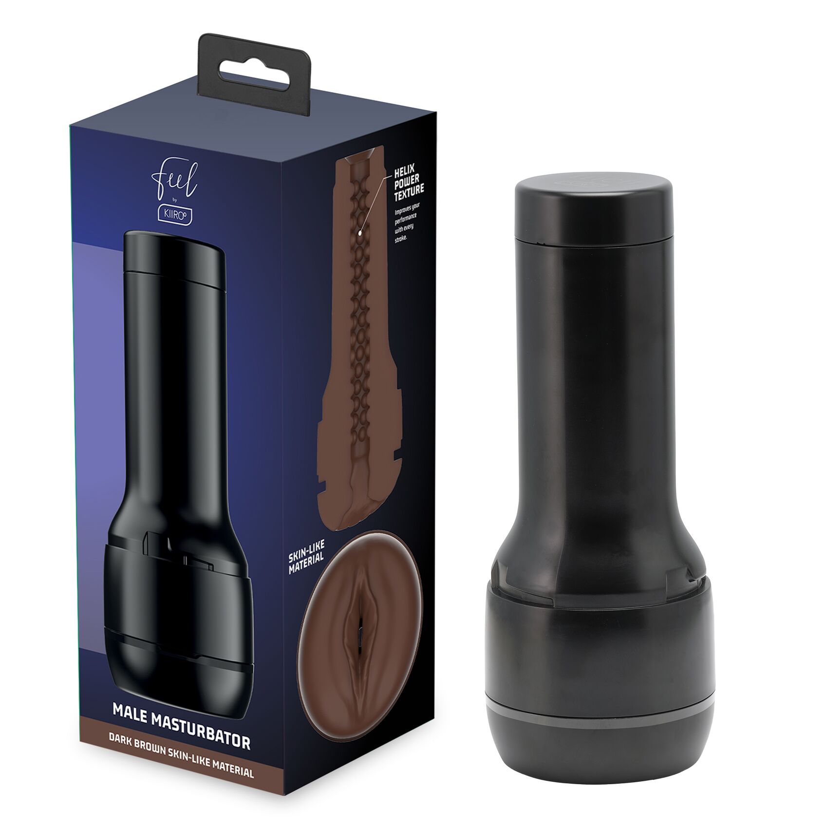 Мастурбатор Kiiroo Feel Stroker Dark Brown для Kiiroo Keon