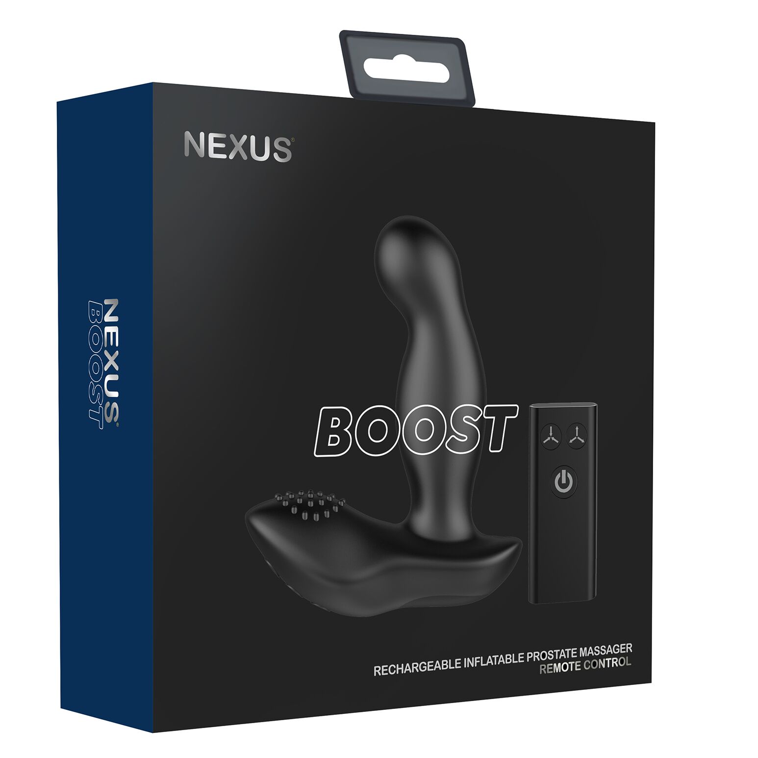 Вібромасажер простати Nexus Boost з пультом ДК та надувною головкою