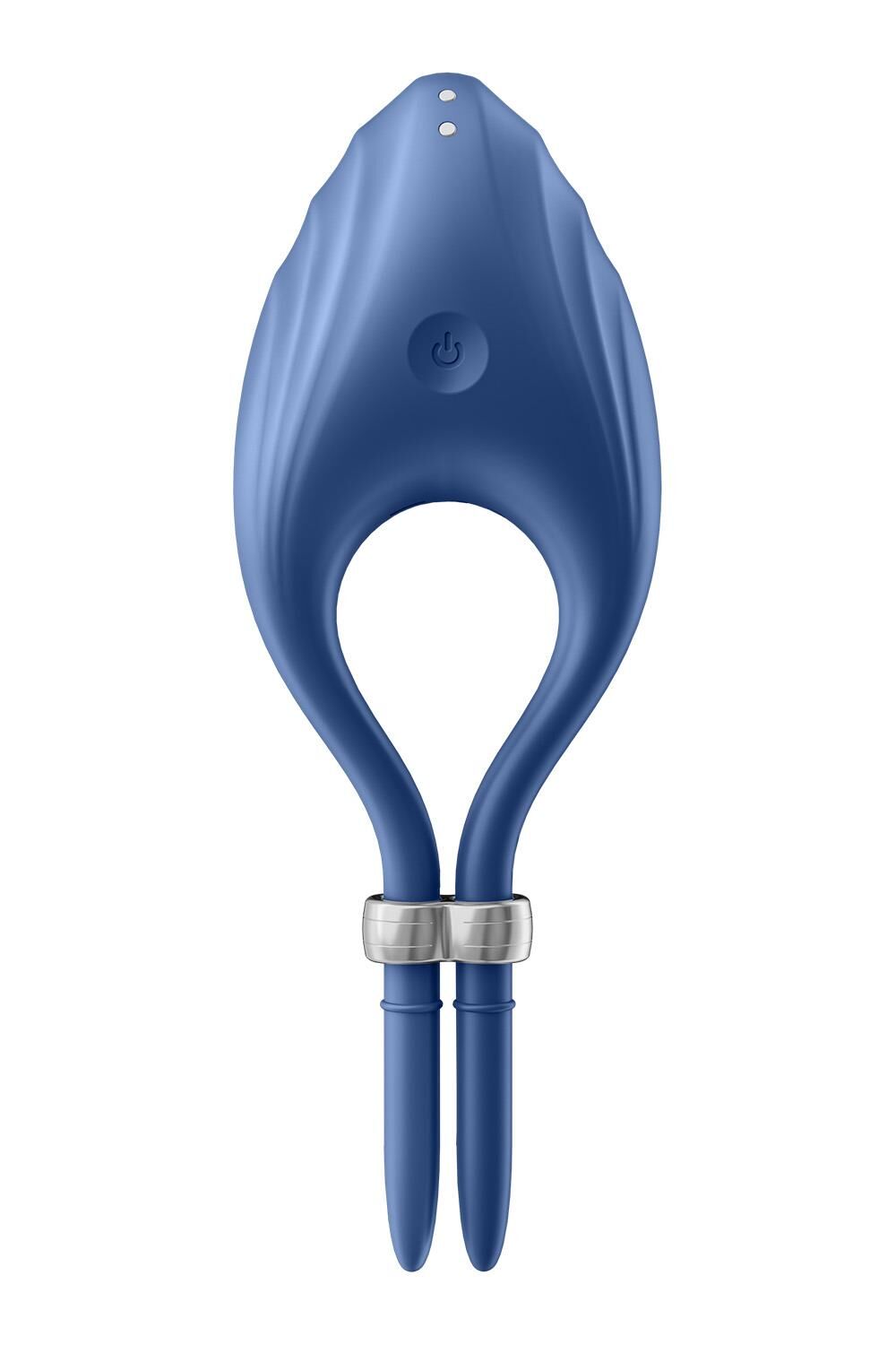 Віброкільце Satisfyer Duelist Blue, 10 режимів, водонепроникне