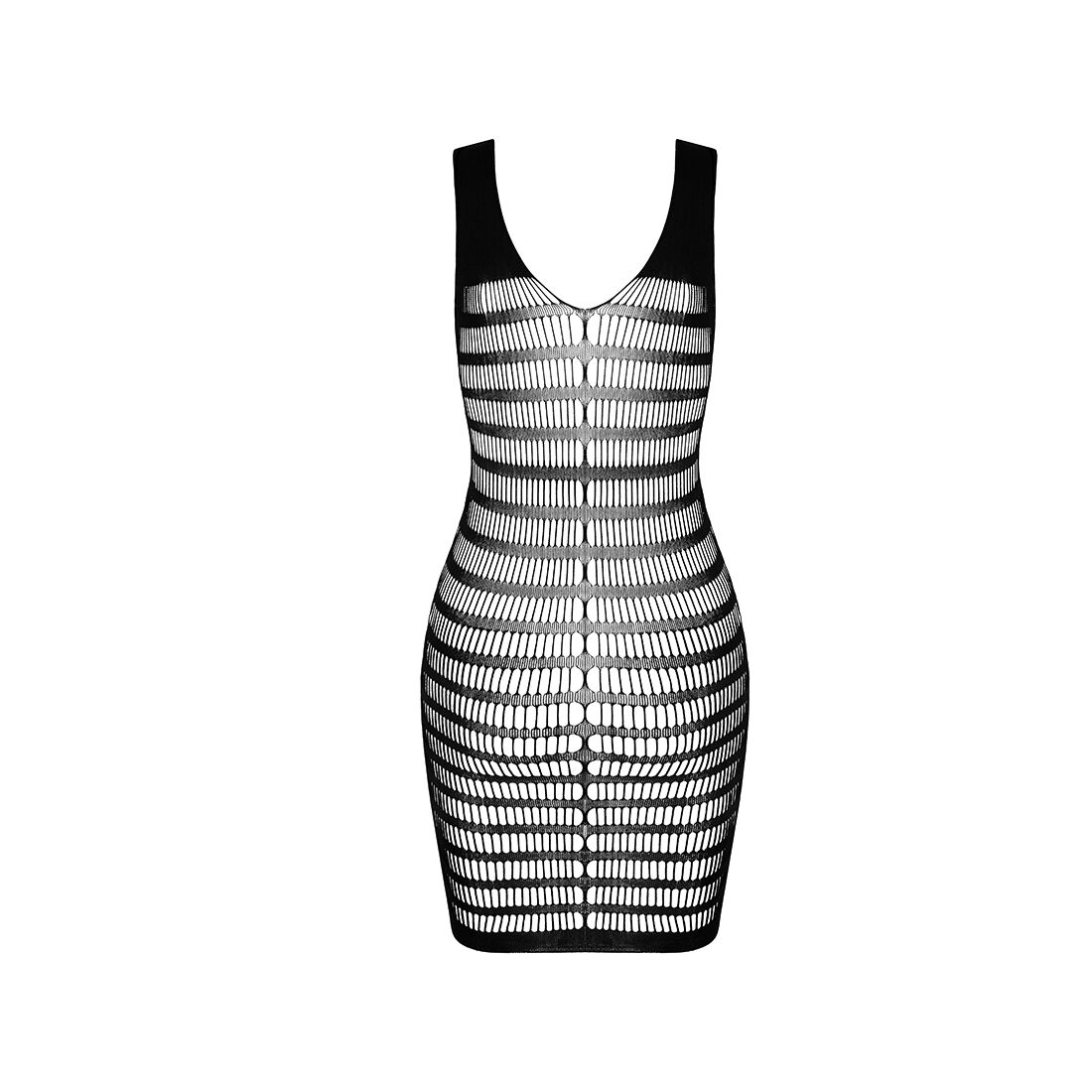 Бодістокінг-сукня з відкритими грудьми Passion BS092 Black
