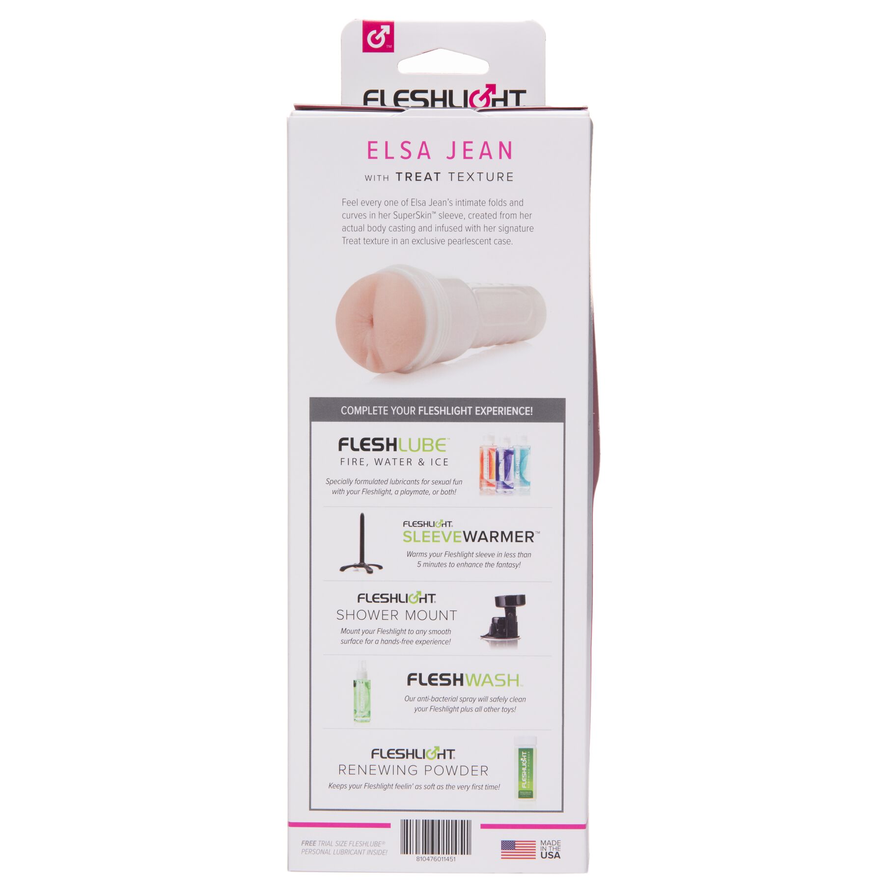 Fleshlight Girls Elsa Jean Treat Masturbator - Realistic Feel