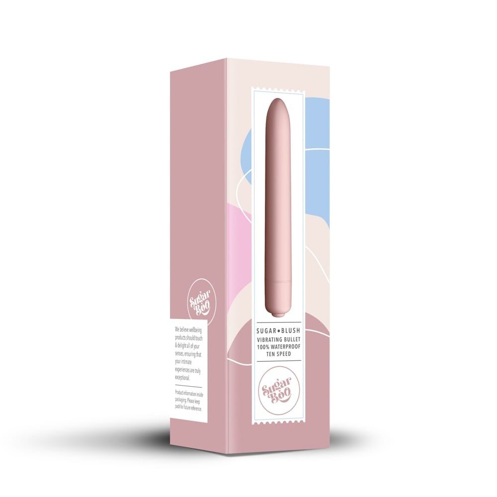 Мінівібратор SugarBoo Sugar Blush з 10 рівнями інтенсивності