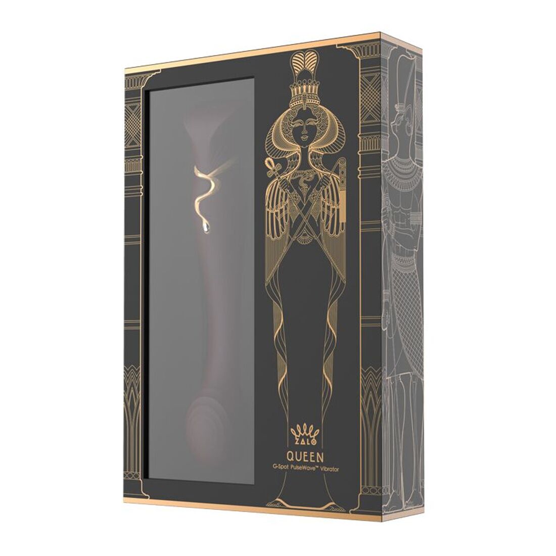 Смартвібратор 3в1 Zalo Queen Set Wine Red з кристалом Swarovski