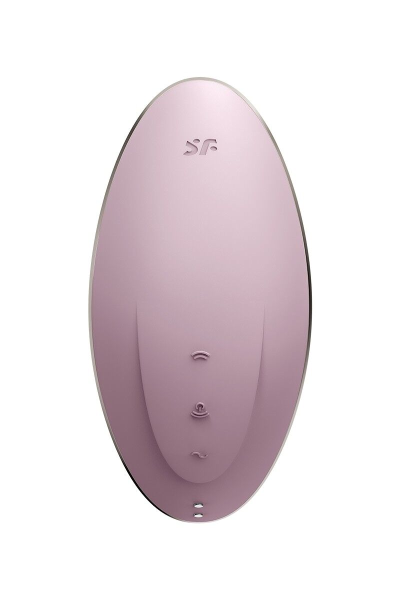 Вакуумний вібратор Satisfyer Vulva Lover 1 Violet - IPX7, 11 режимів