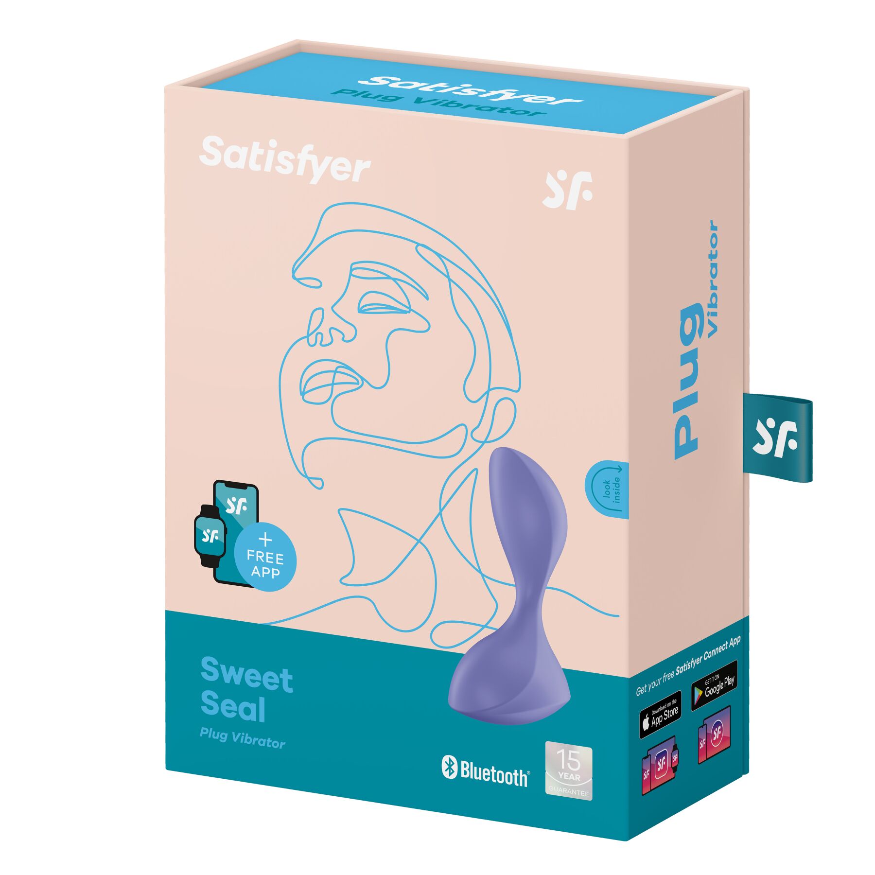 Інноваційна смарт-пробка Satisfyer Sweet Seal із вібрацією