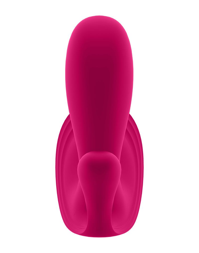 Подвійний смарт-вібратор Satisfyer Top Secret+ Pink, водостійкий