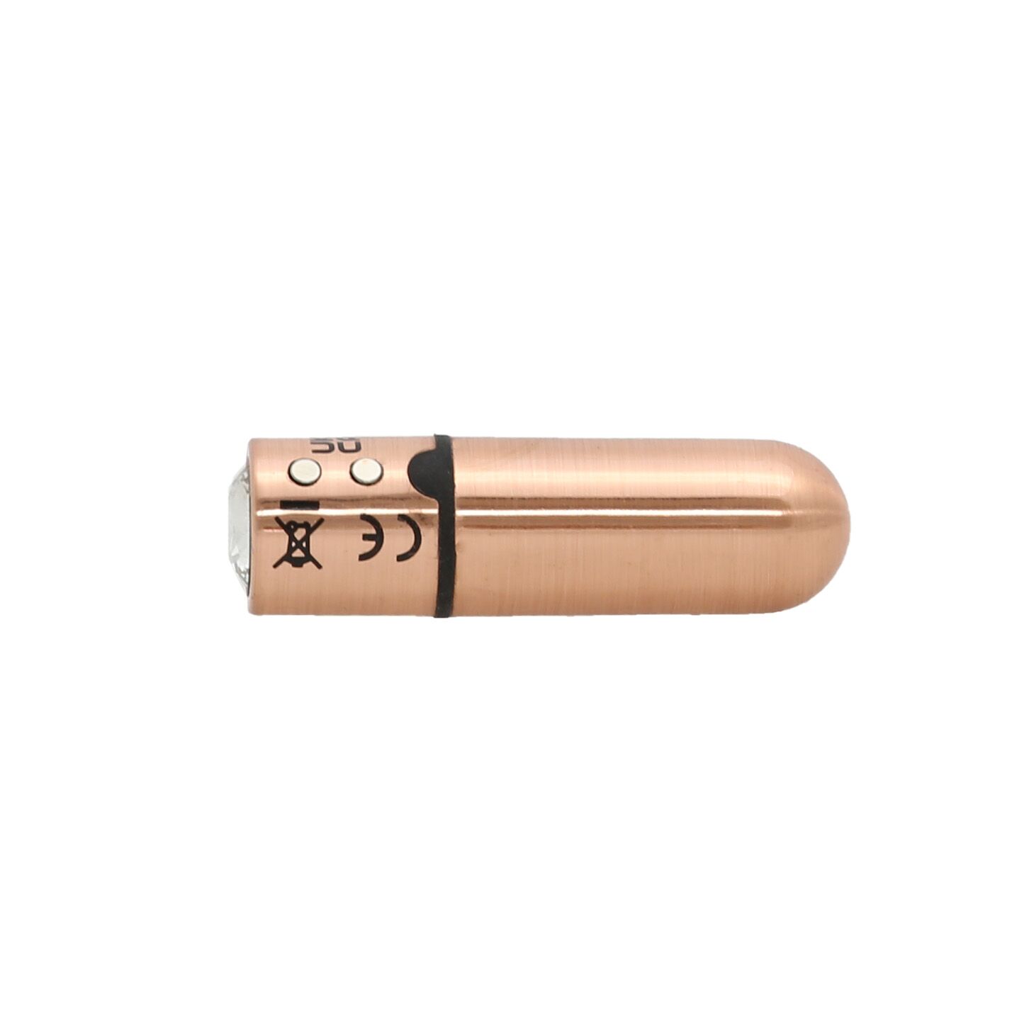 Віброкуля PowerBullet First-Class з чохлом, Rose Gold, 9 режимів