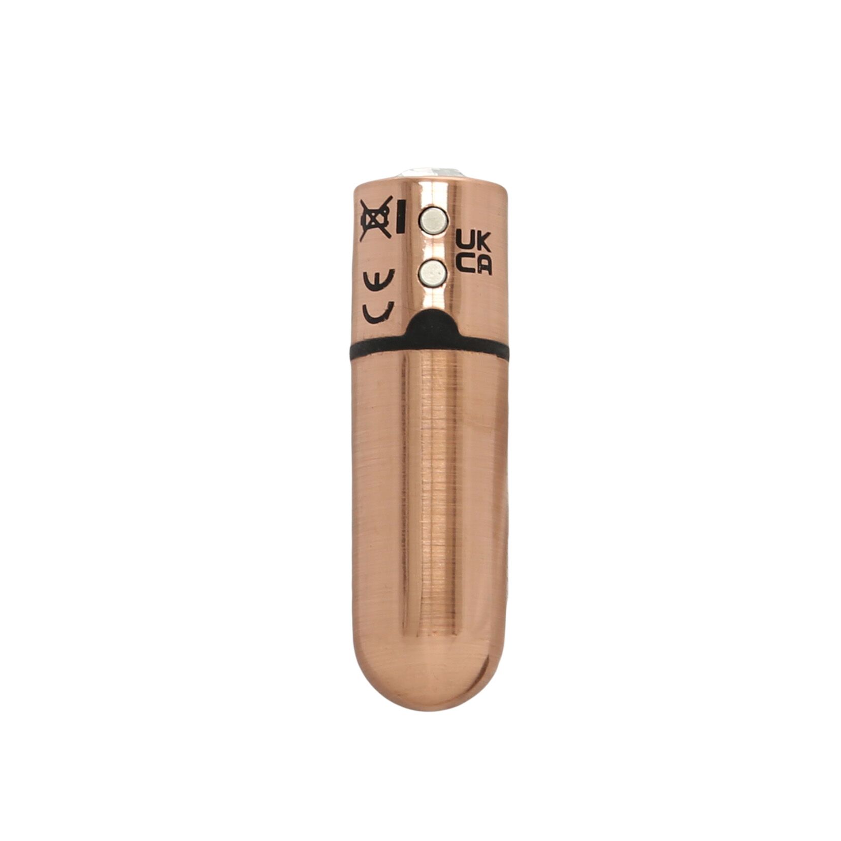Віброкуля PowerBullet First-Class з чохлом, Rose Gold, 9 режимів