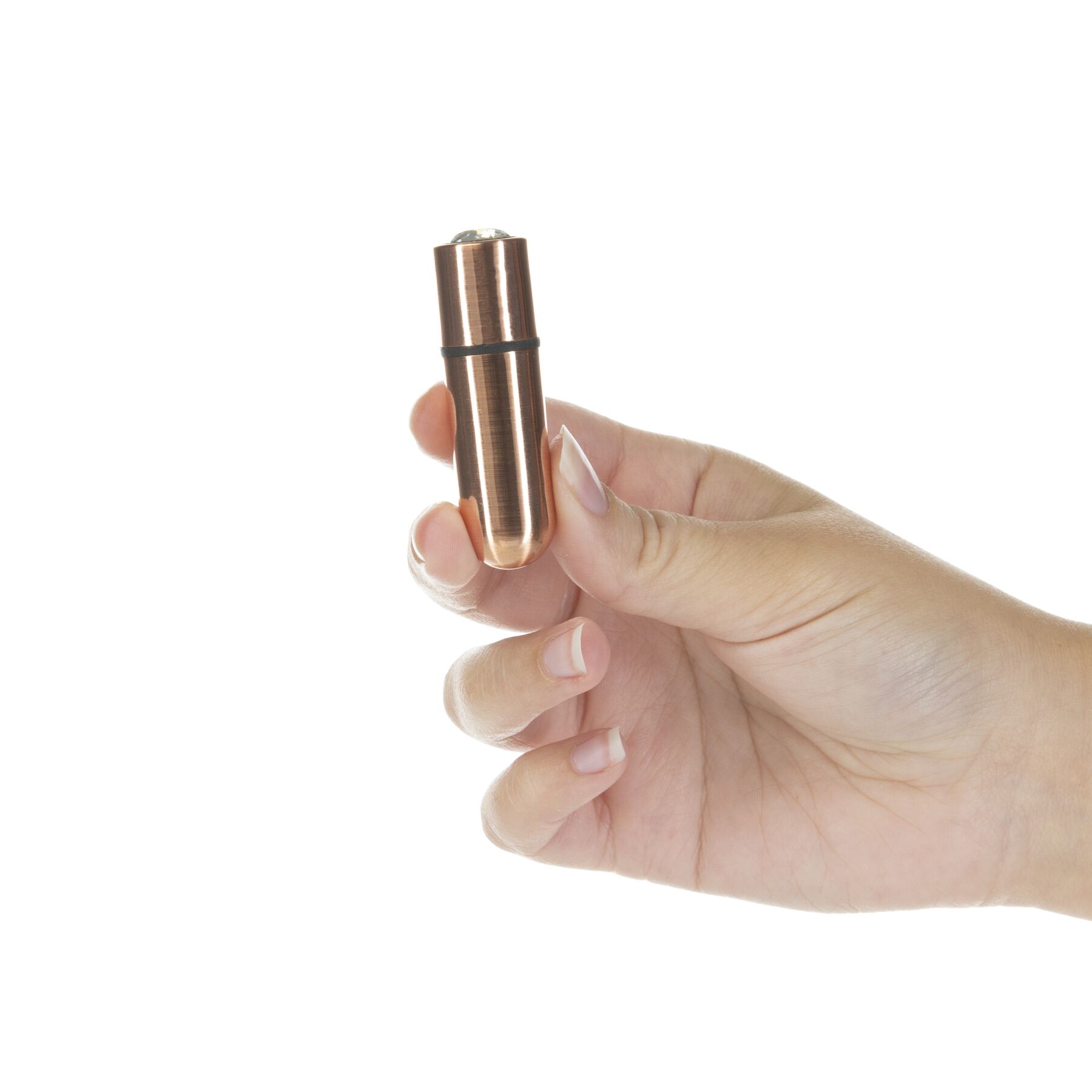 Віброкуля PowerBullet First-Class з чохлом, Rose Gold, 9 режимів